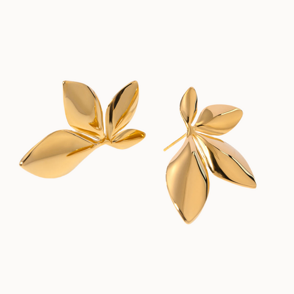 Golden Leaf Ohrringe
