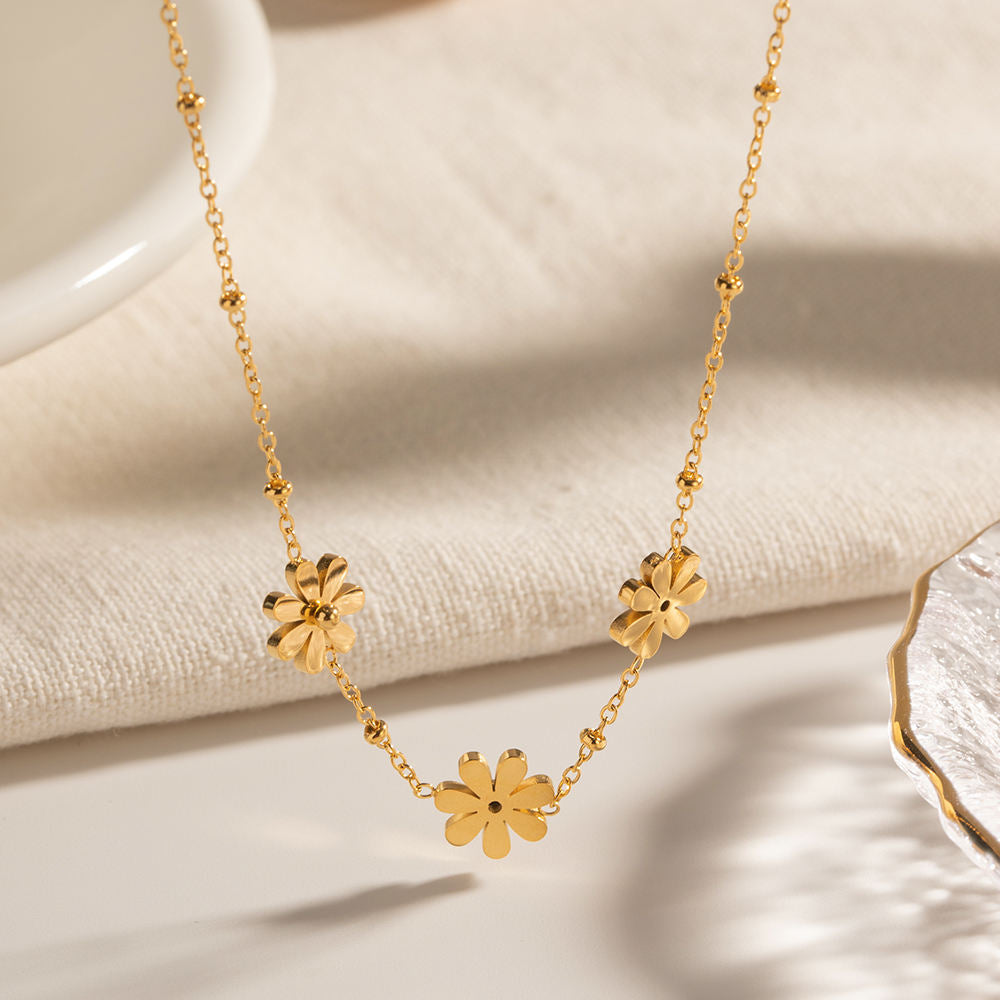 Golden Bloom Kette