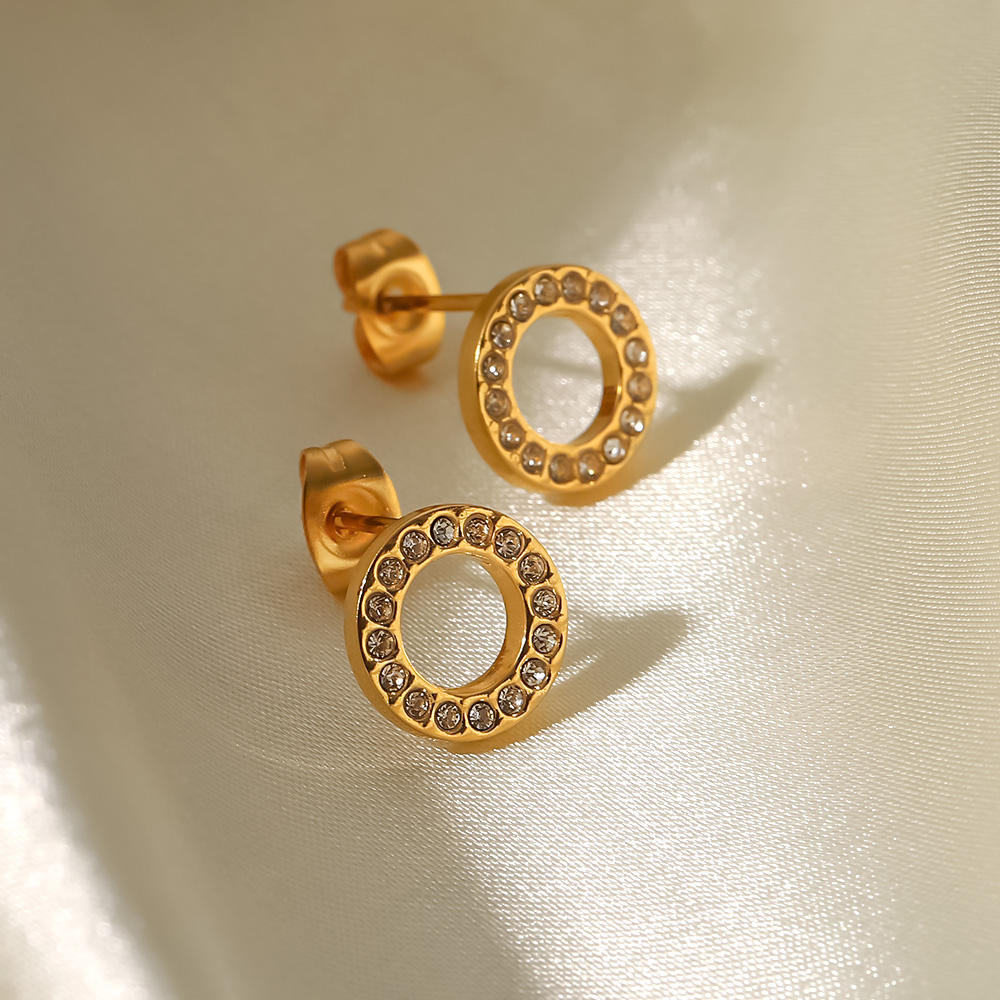 Sparkling Circle Ohrringe