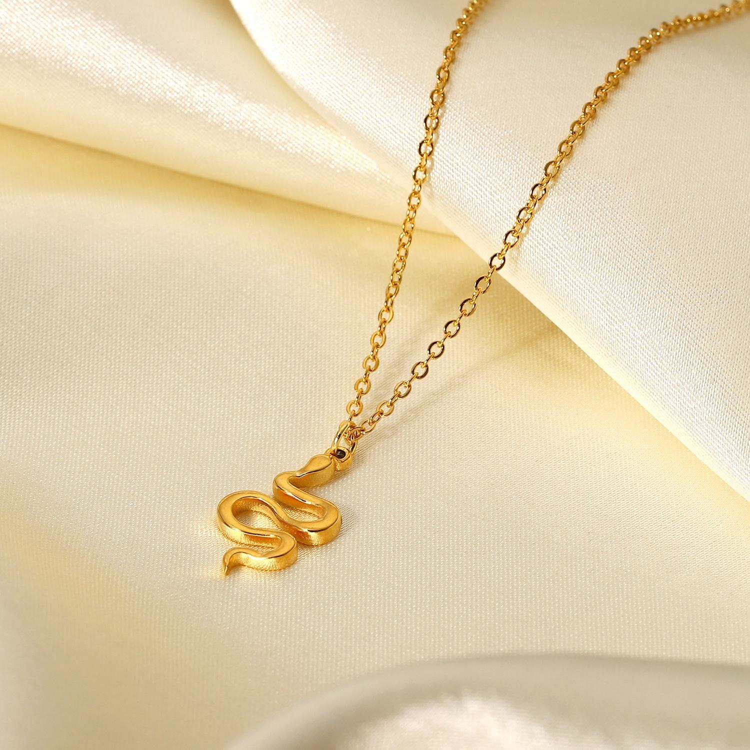 Golden Snake Kette