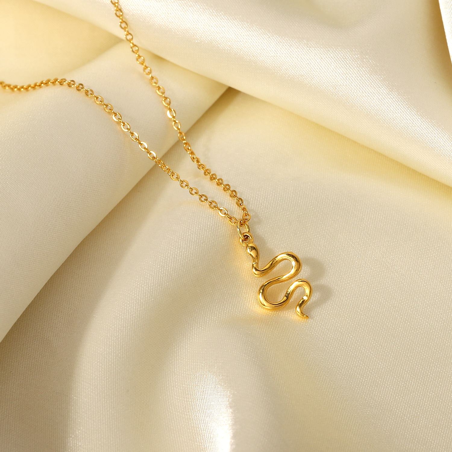 Golden Snake Kette