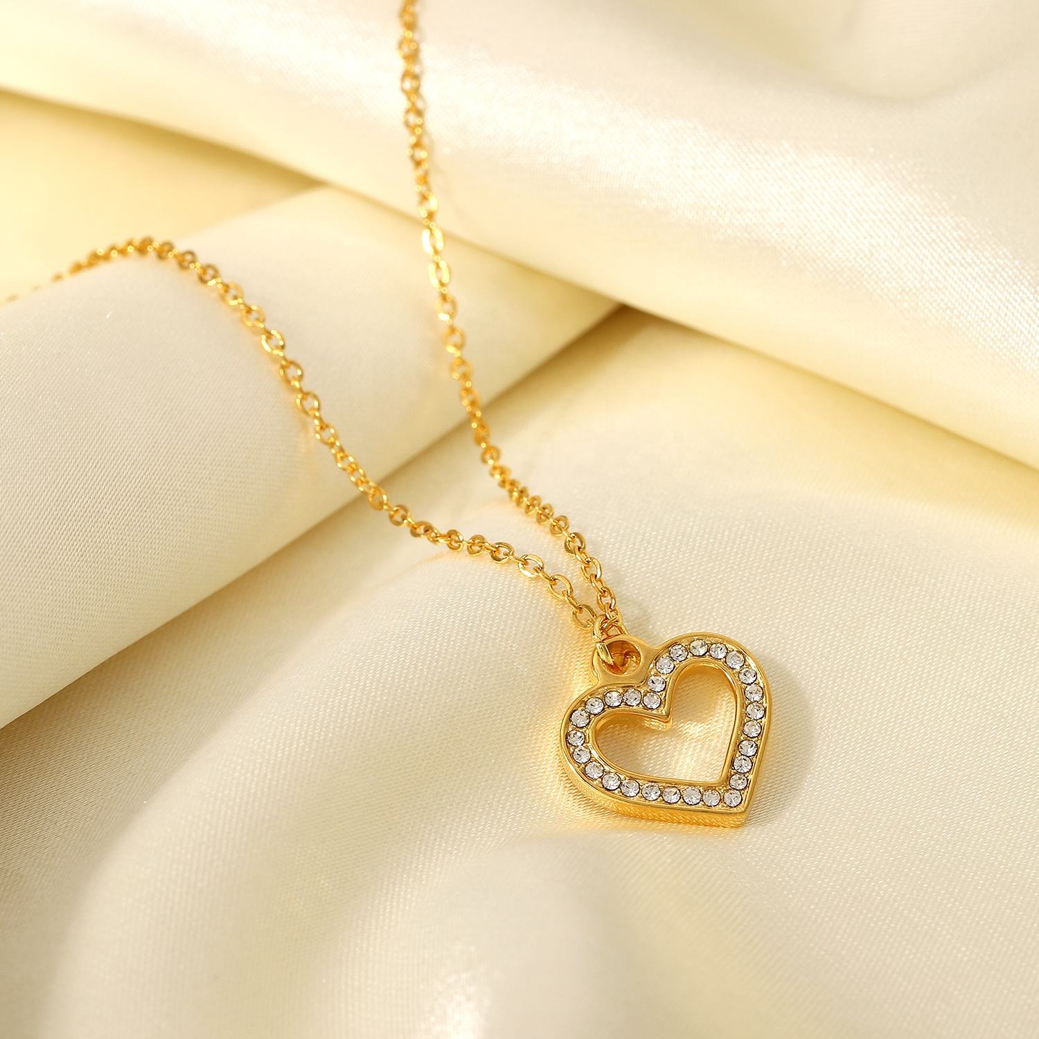 Golden Heartbeat Kette