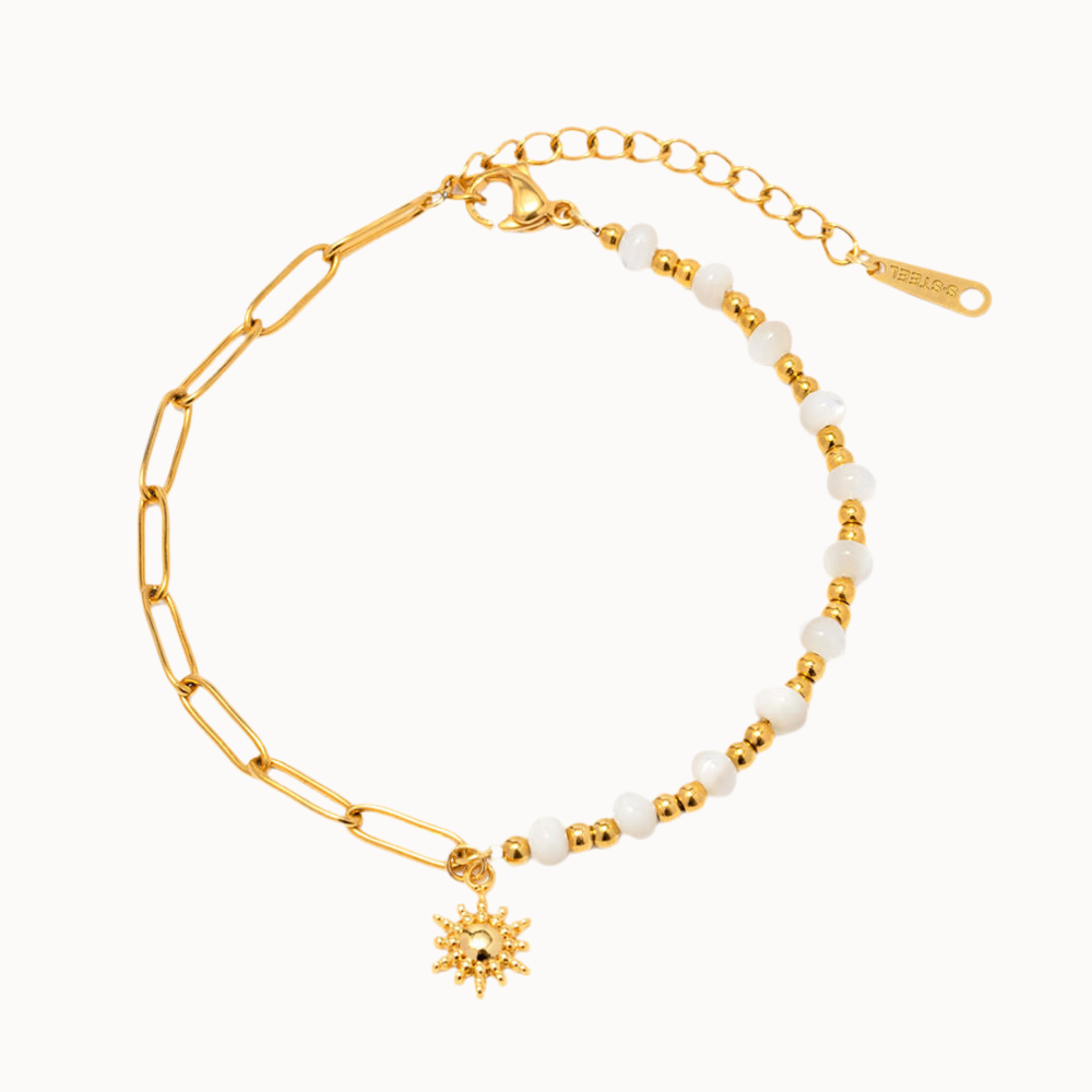 Sunshine Pearl Armband