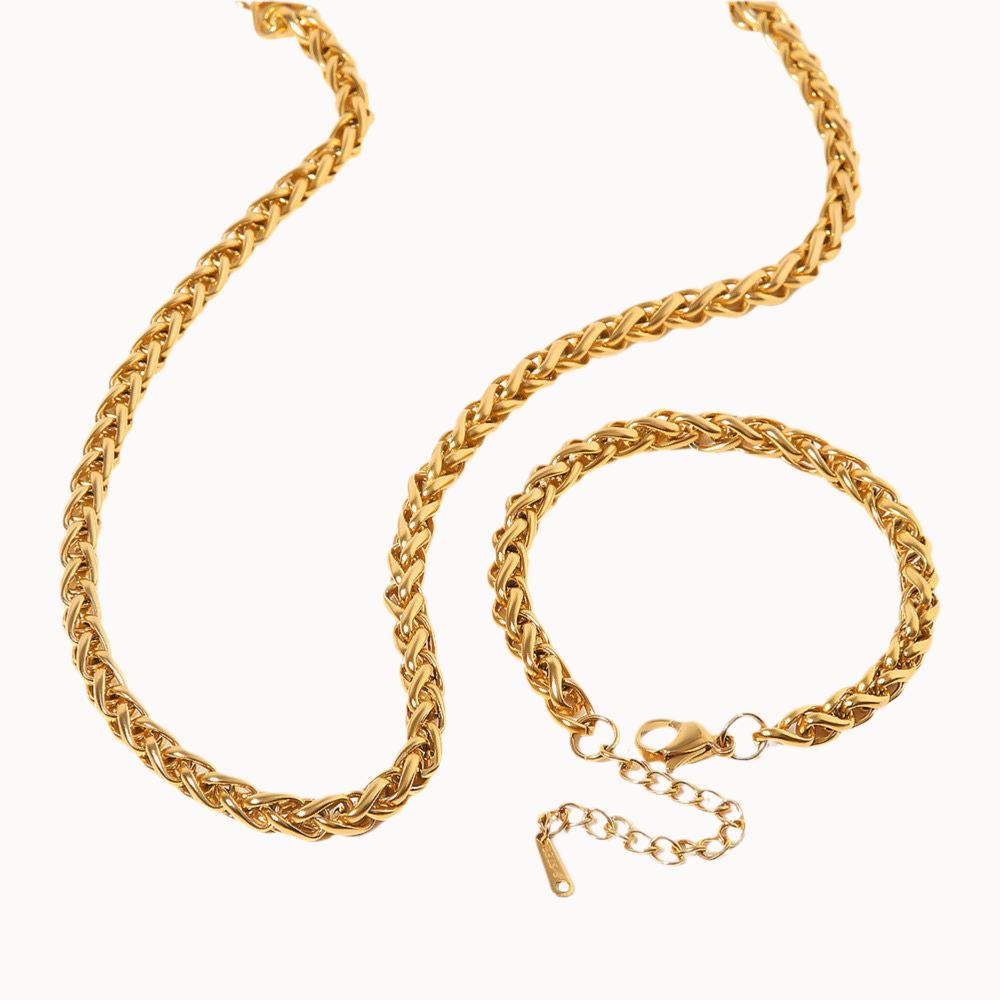 Golden Twist Armband