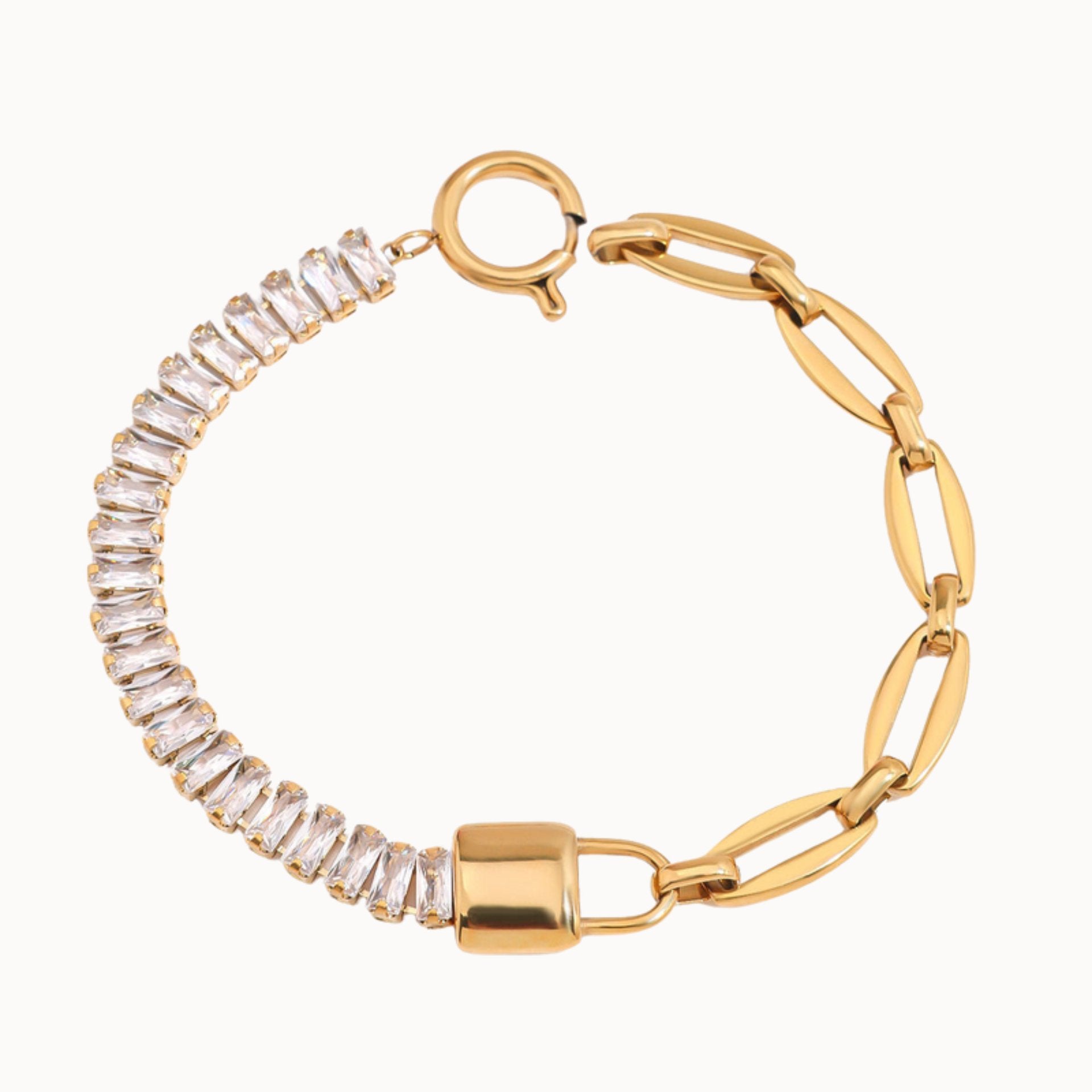 Crystal Link Armband