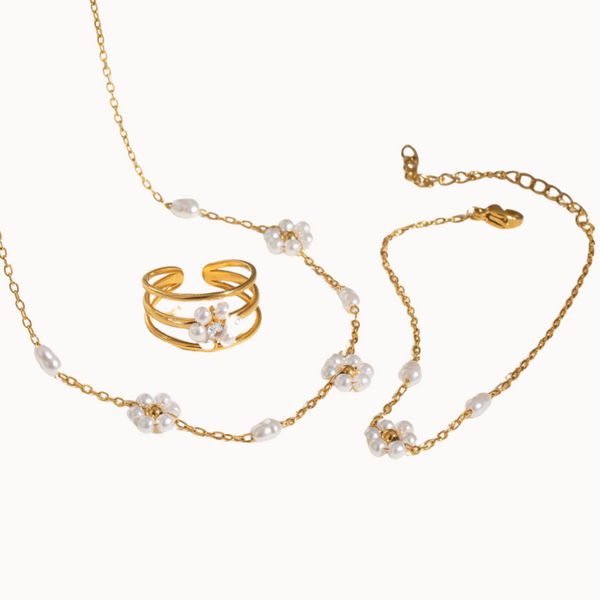 Daisy Charm Schmuckset