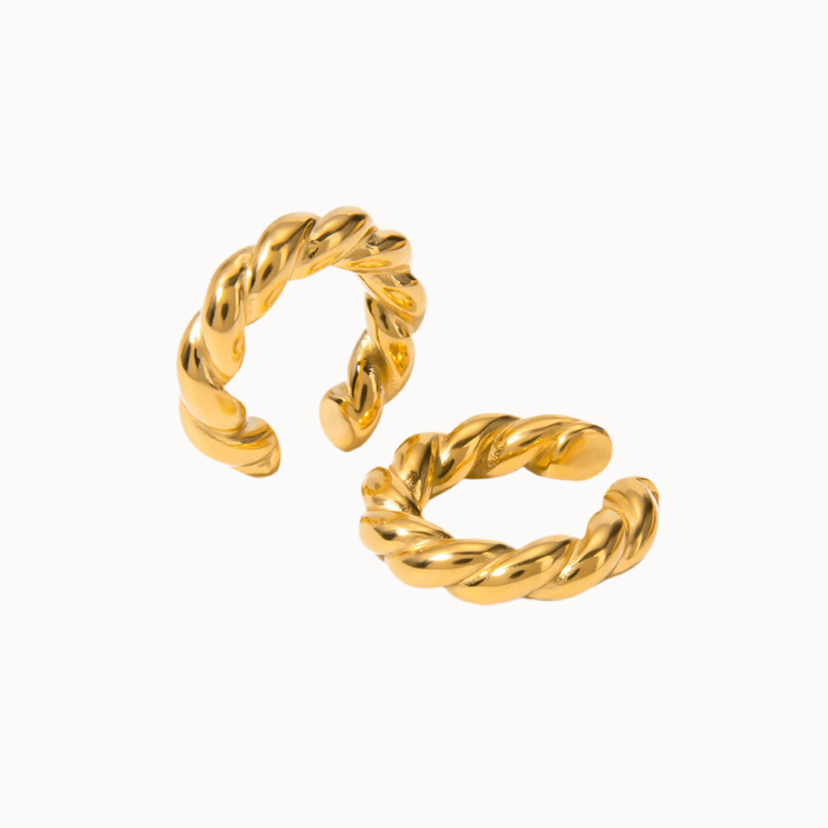 Twist Shine Ear Cuff