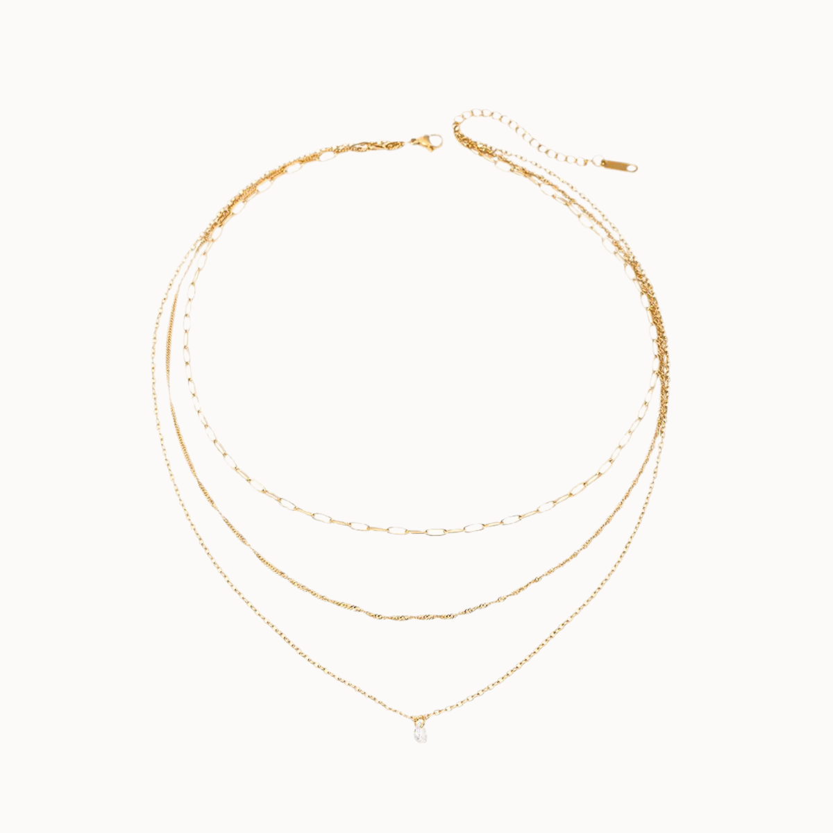 Layered Glow Kette
