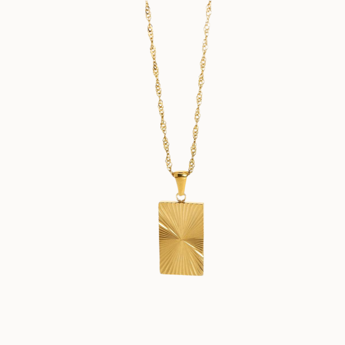 Sunburst Rectangle Kette