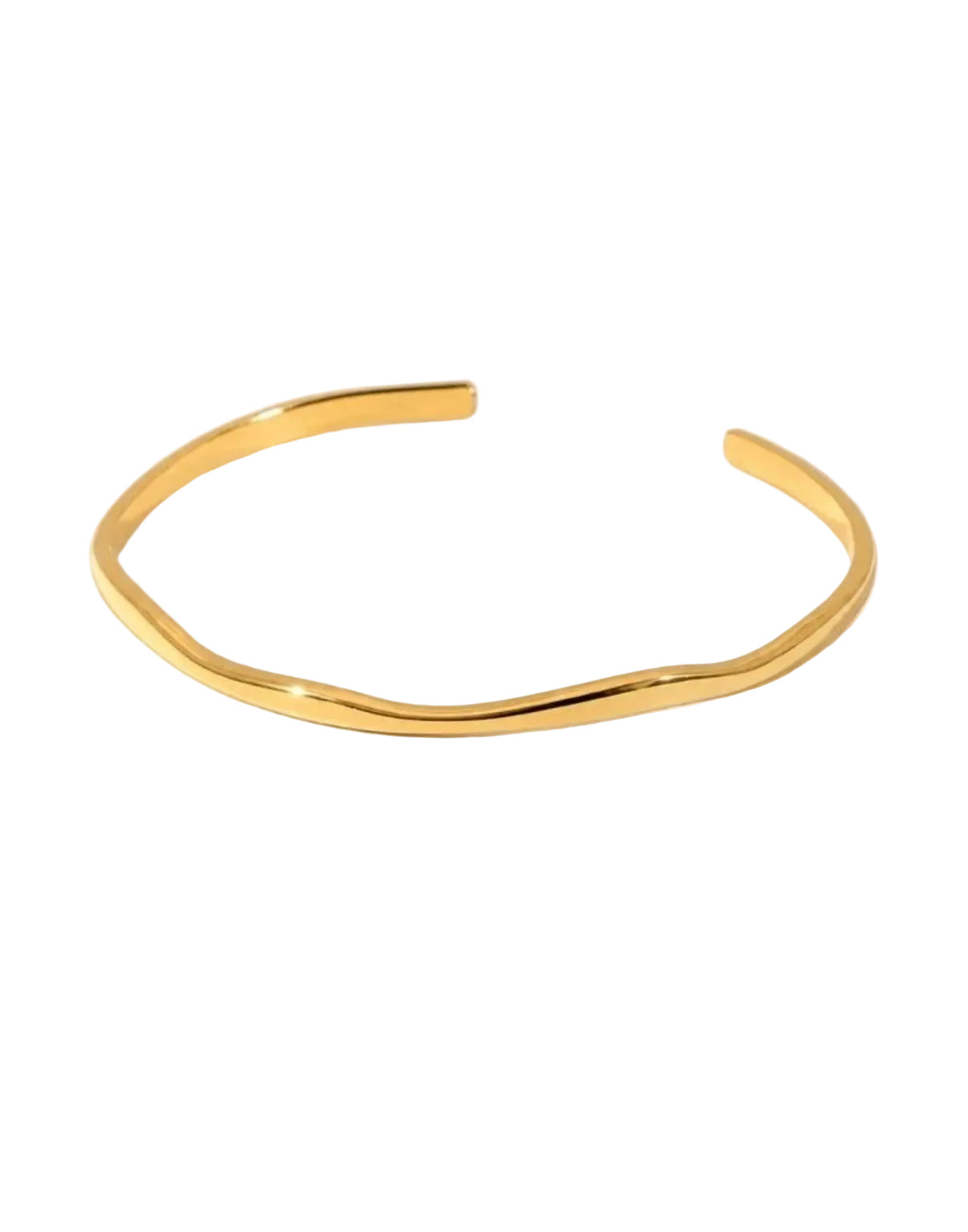 Slim Wave Bangle