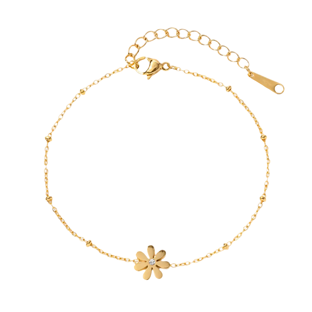 lucky clover armband kleeblatt gold edelstahl 18k