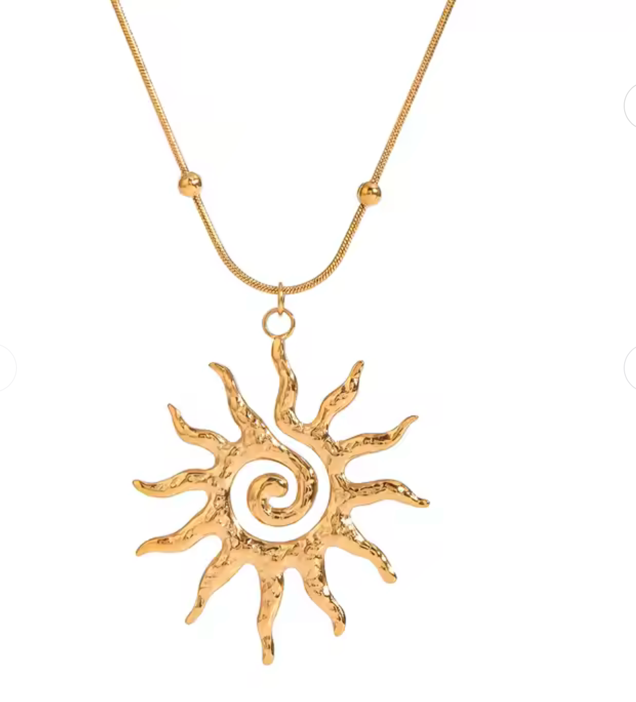 Sunburst Glow Halskette