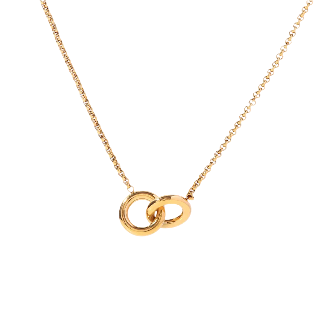 infinity gold kette layering style