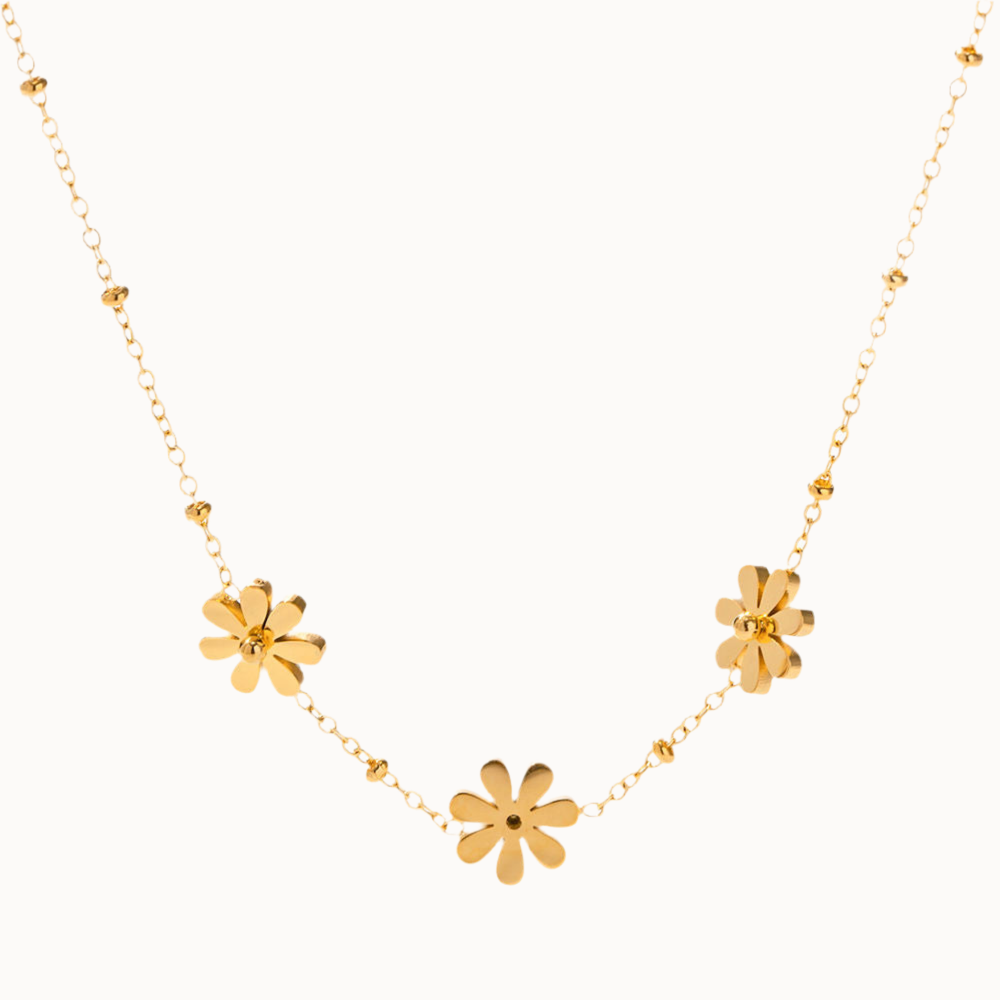 Golden Bloom Kette