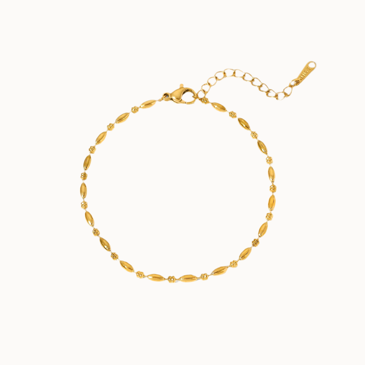 Golden Oval Armband