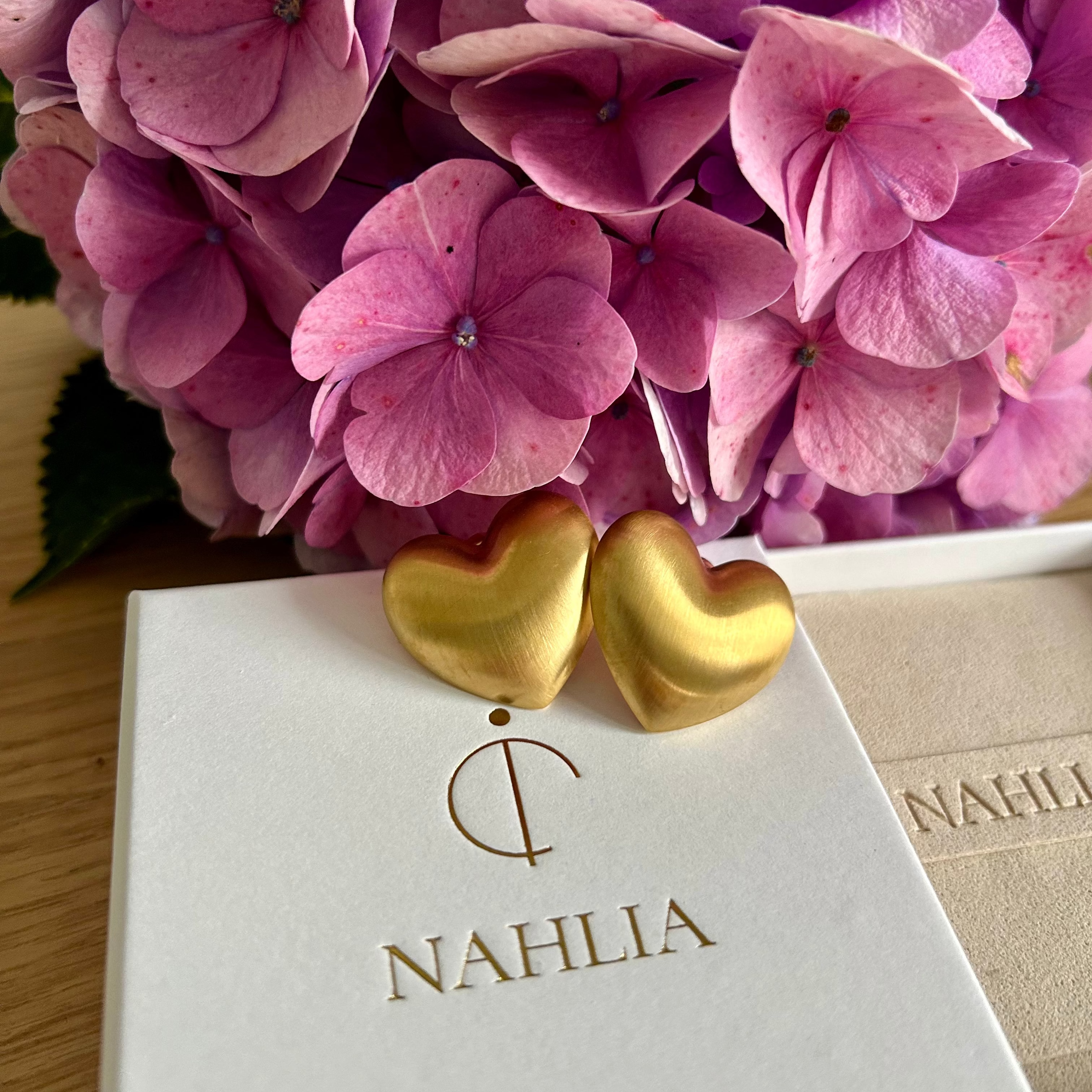 Golden Heart Ohrringe