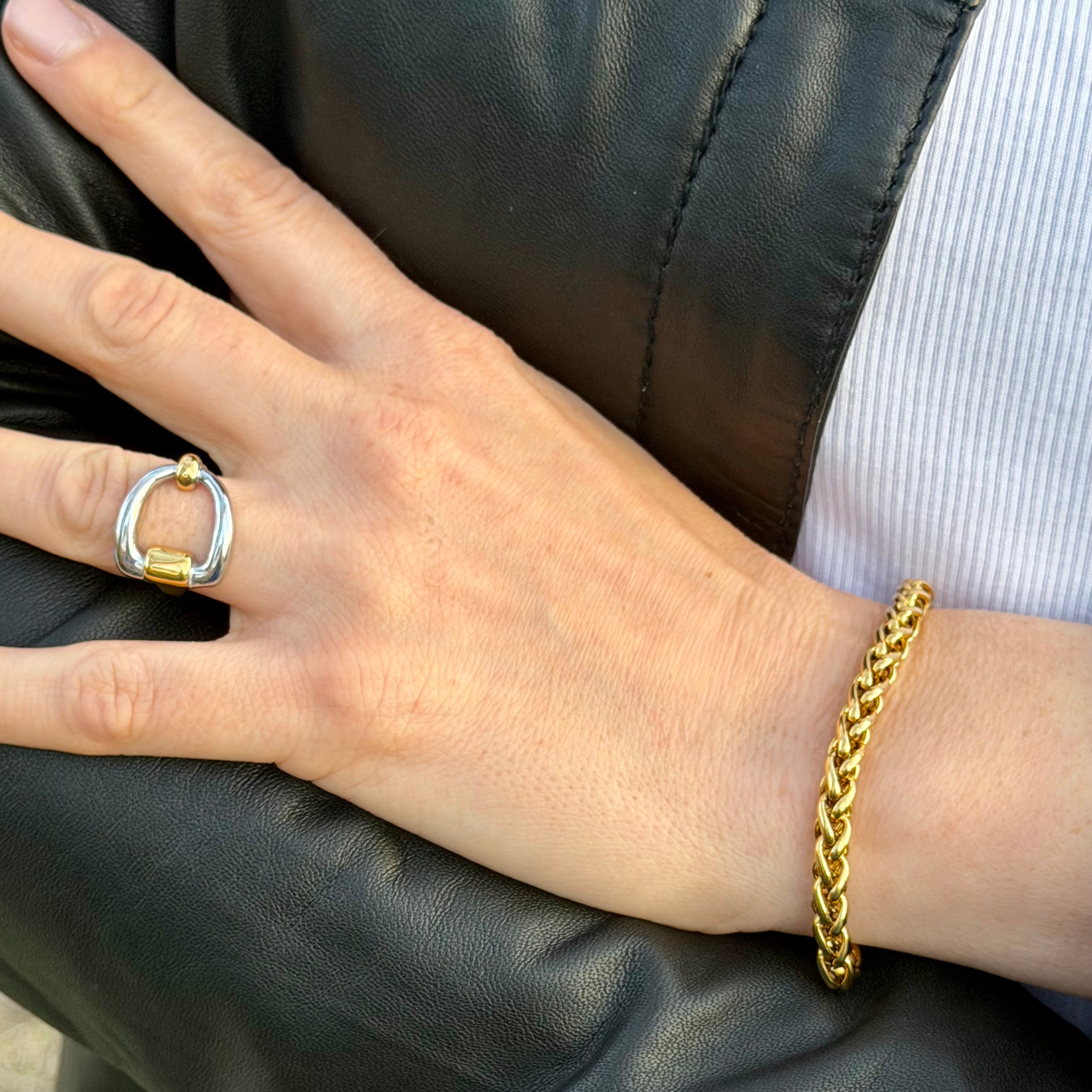 Golden Rope Armband