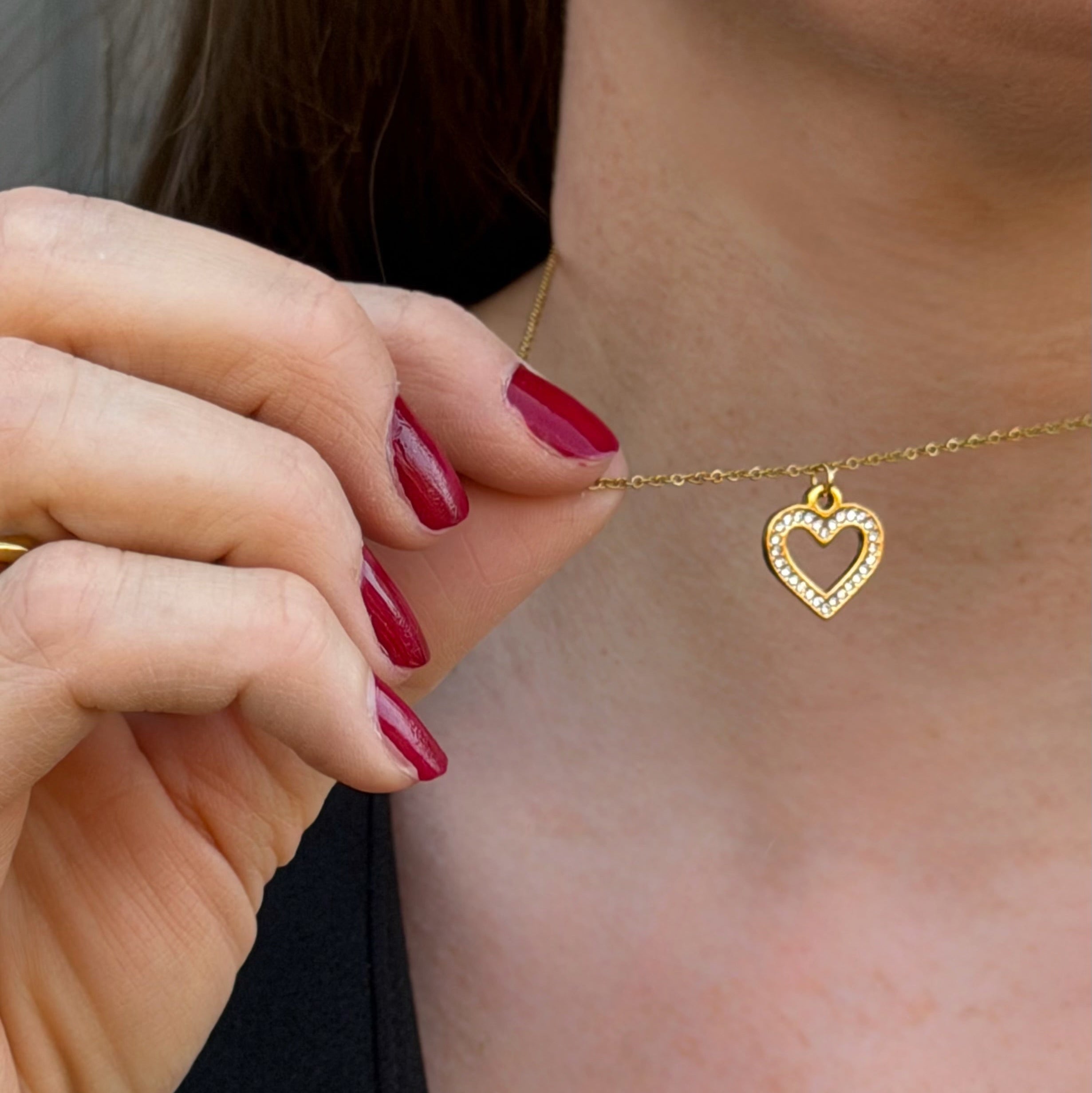 Golden Heartbeat Kette