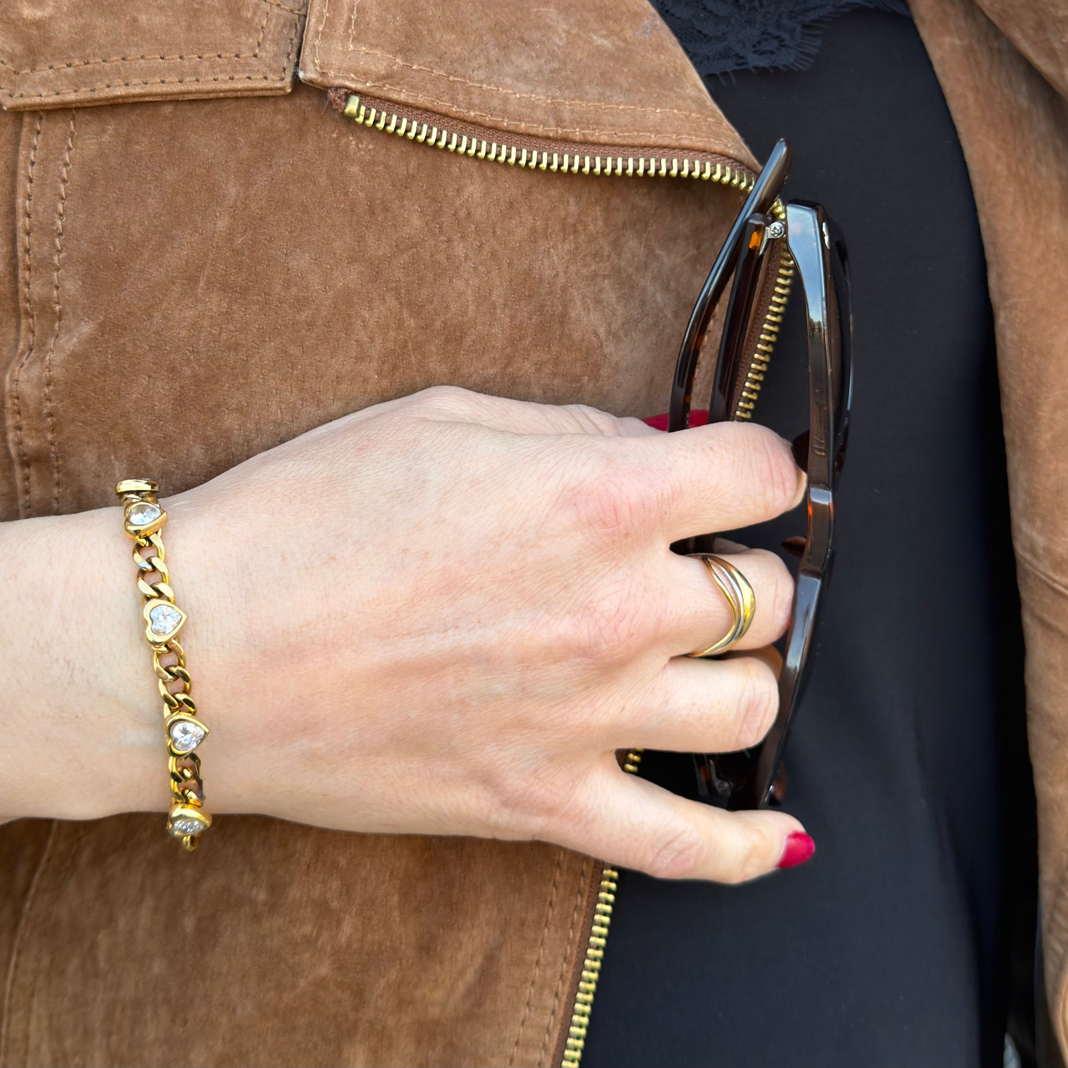 Herzglanz Armband