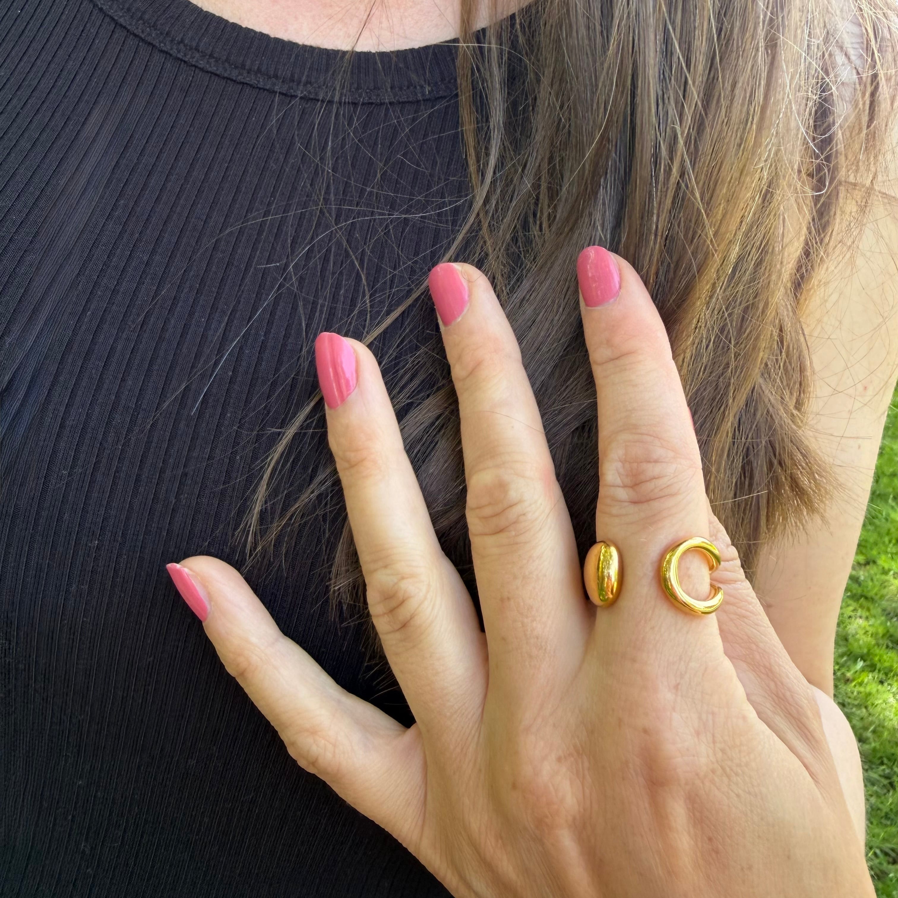 Twin Loop Ring