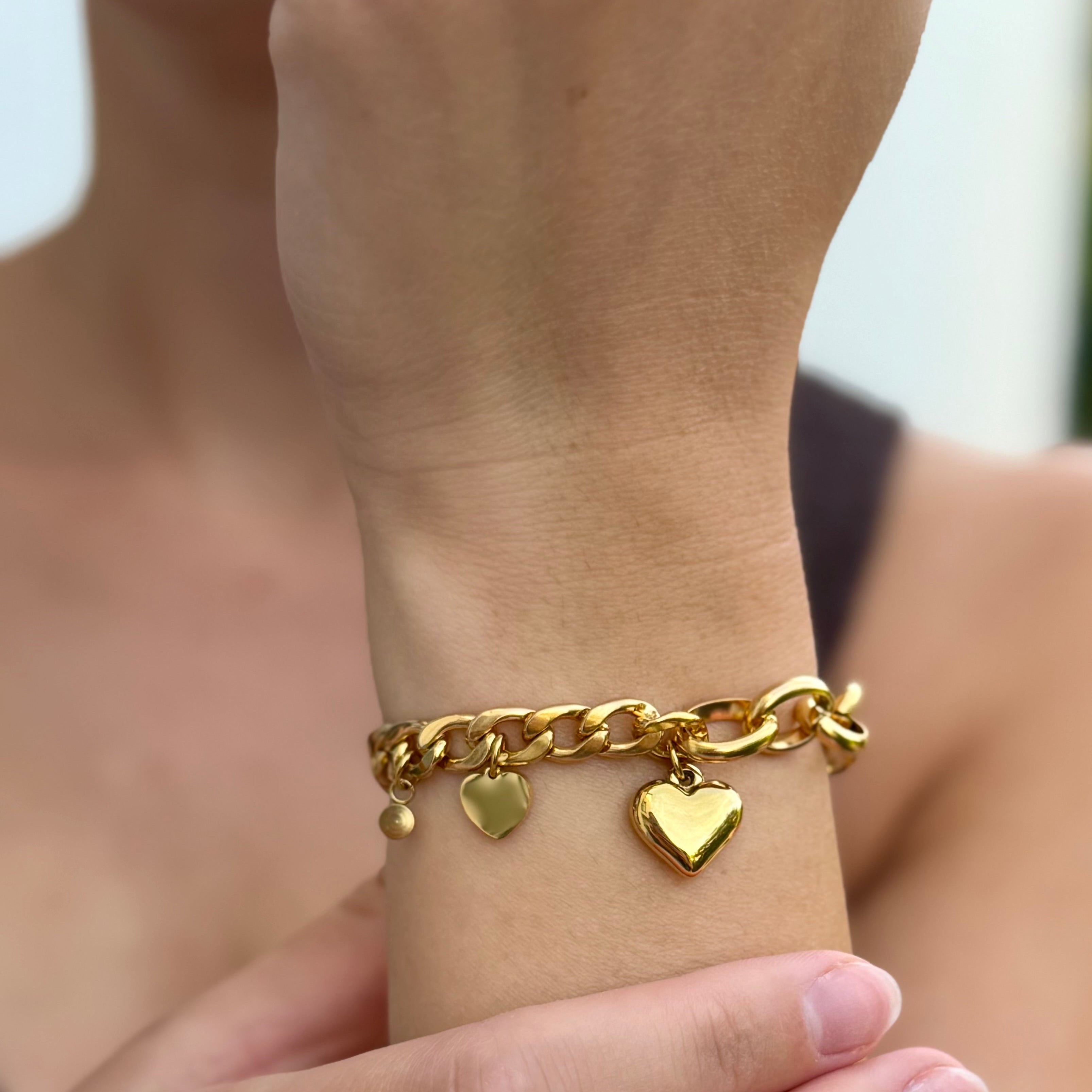 Herz Charm Armband