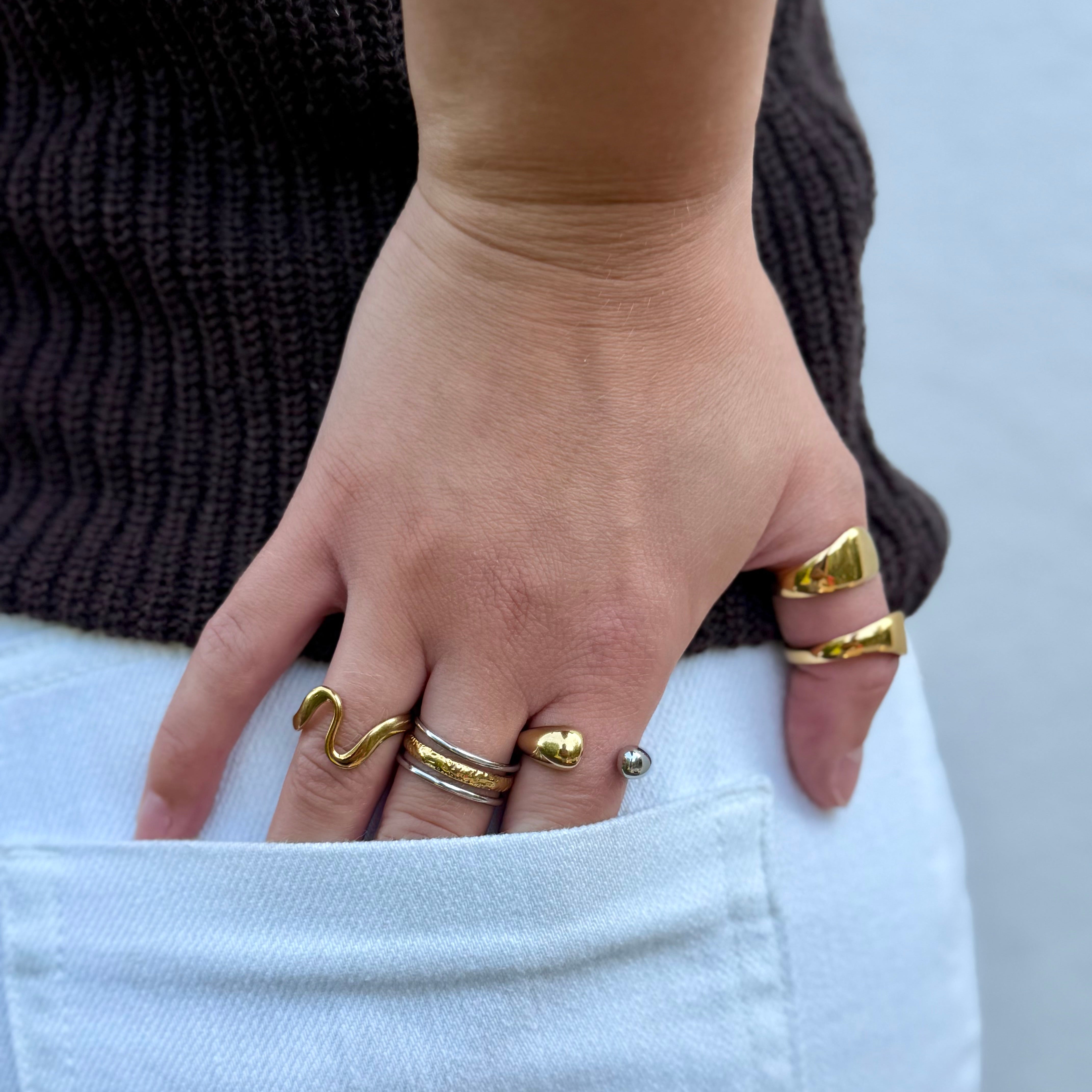 Split Dome Ring