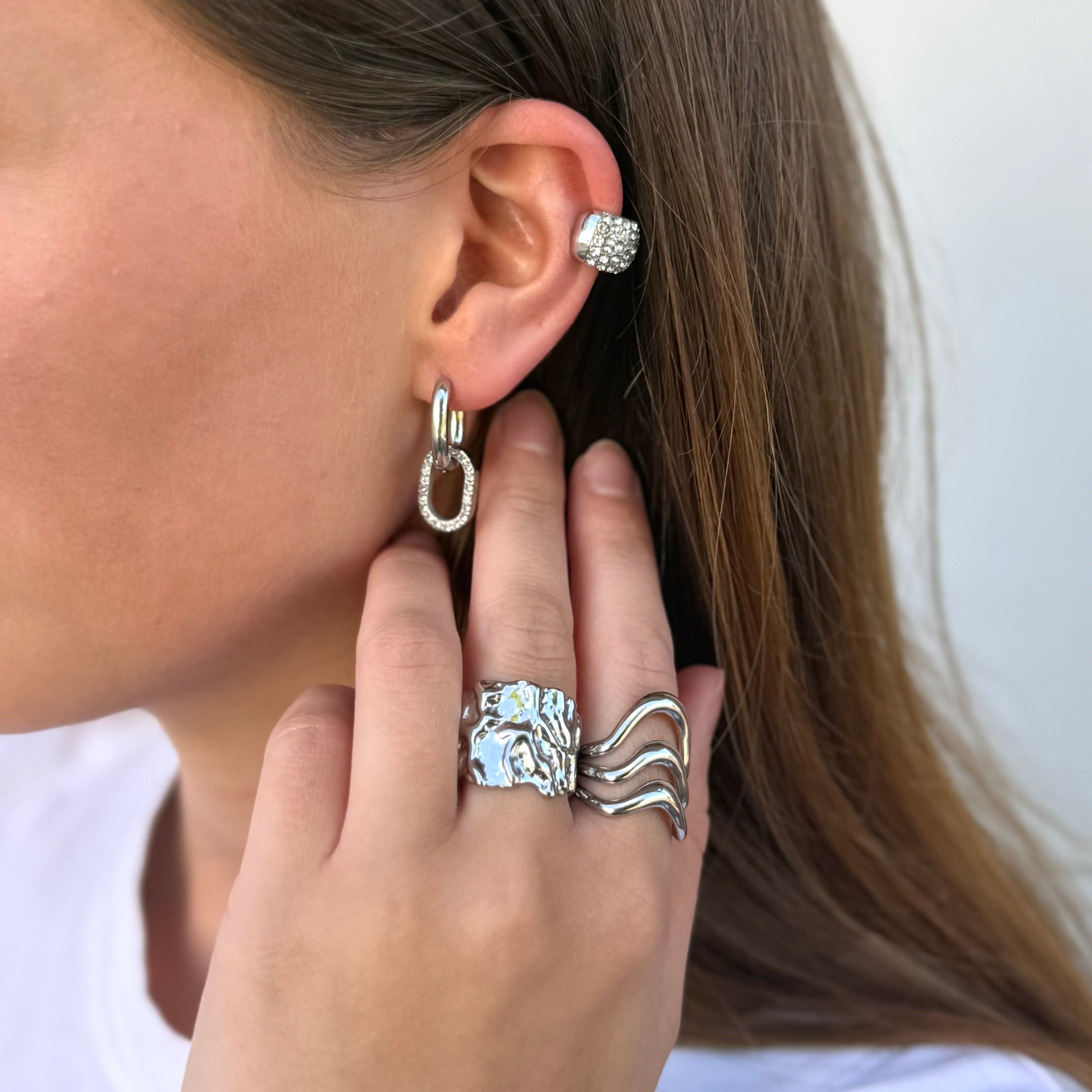 Diamond Sparkle Earcuff