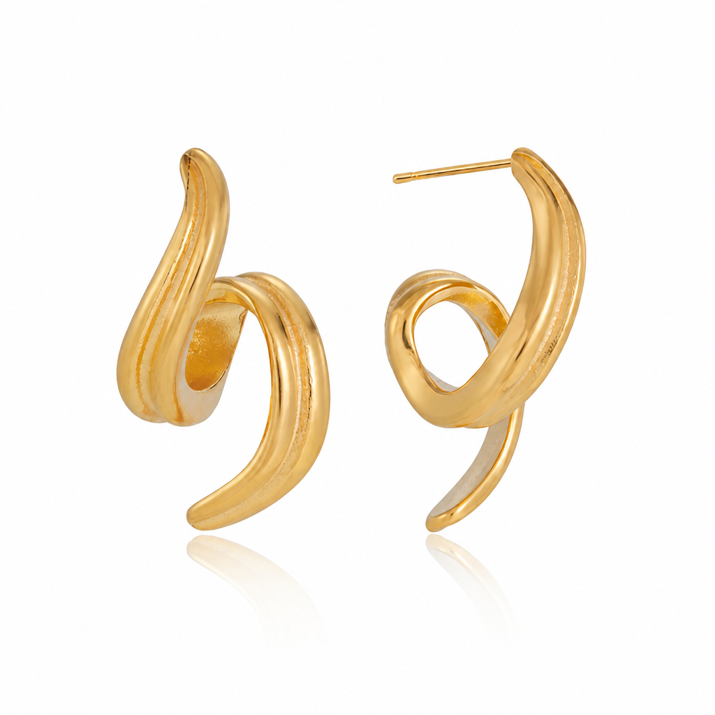 wave creoles gold edelstahl wasserfest