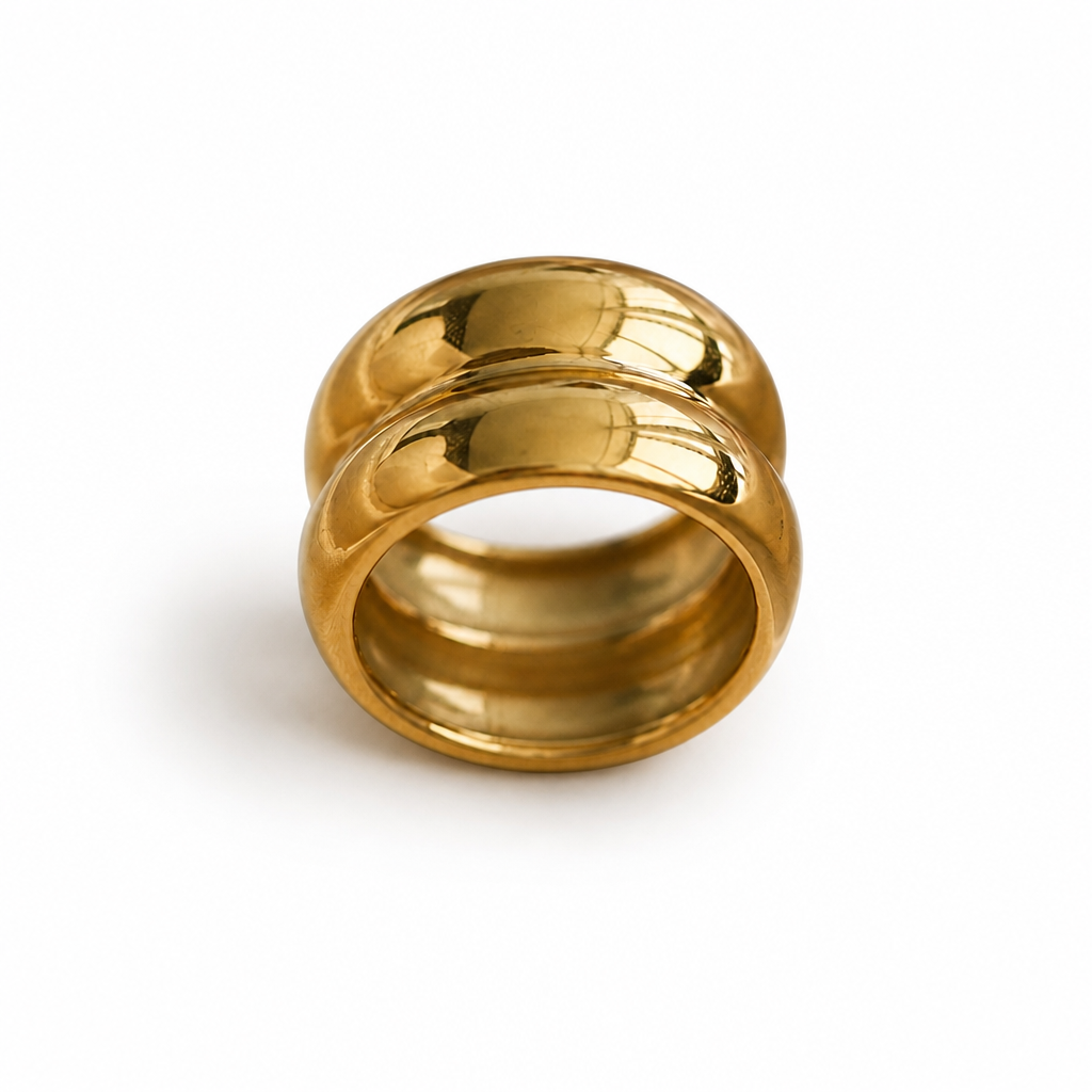 Wide Woven Ring