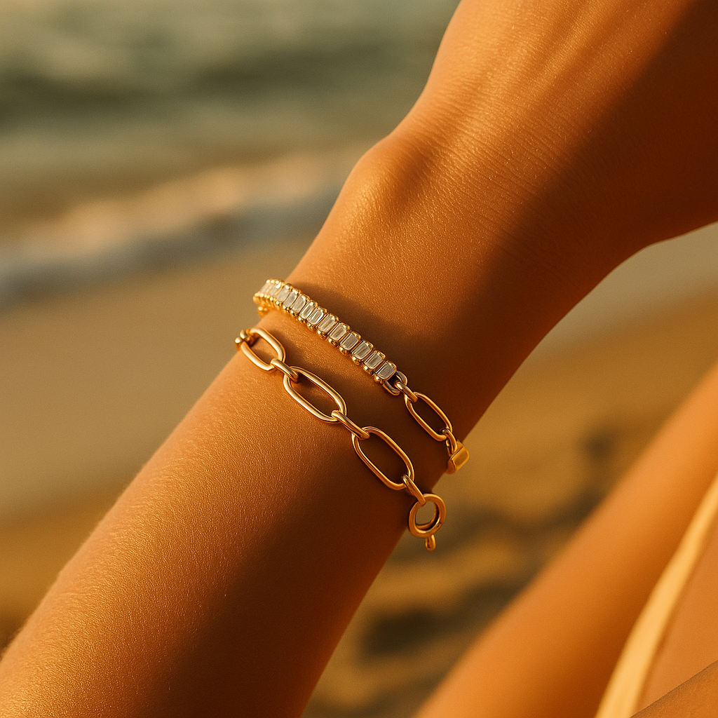 Crystal Link Armband