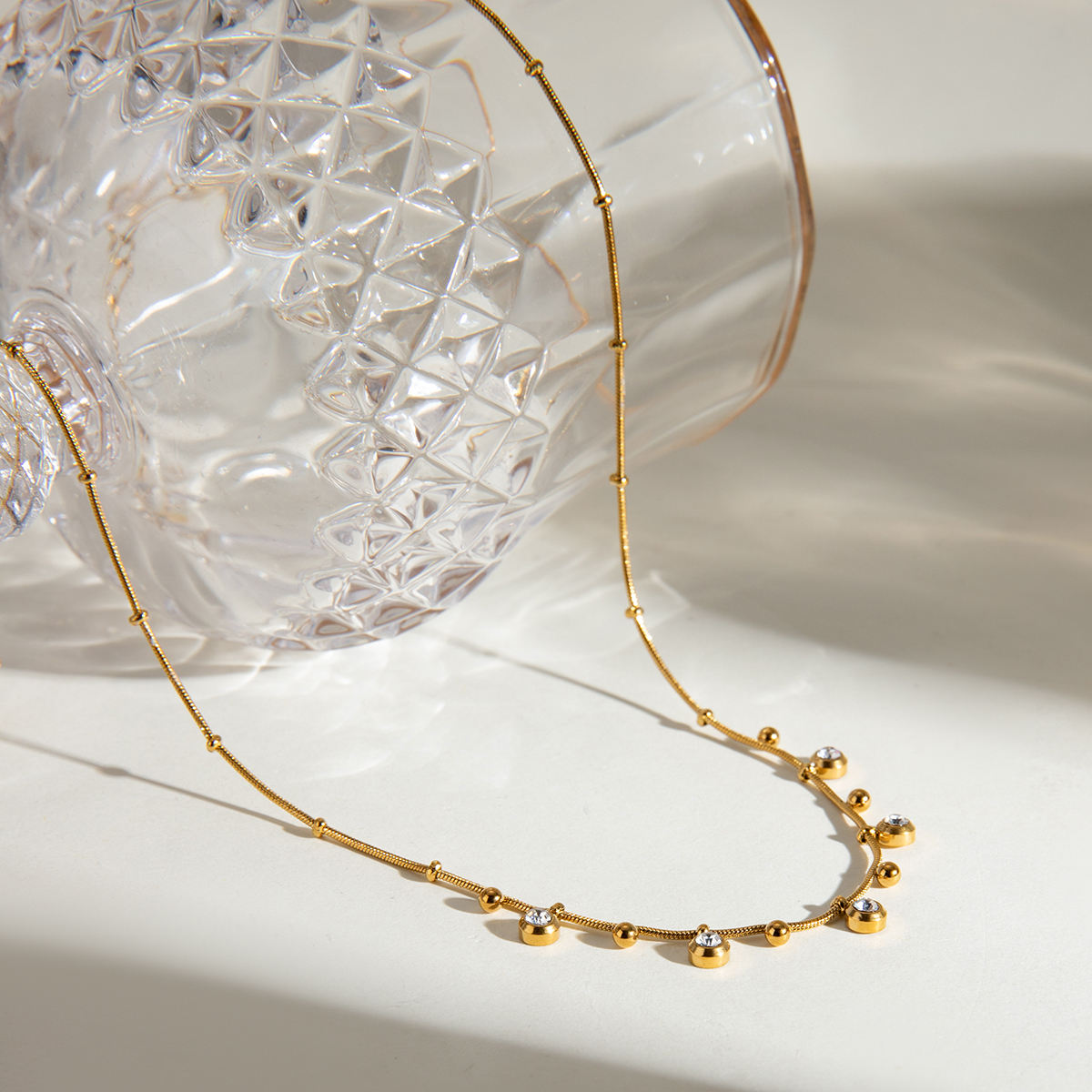Golden Drops Kette