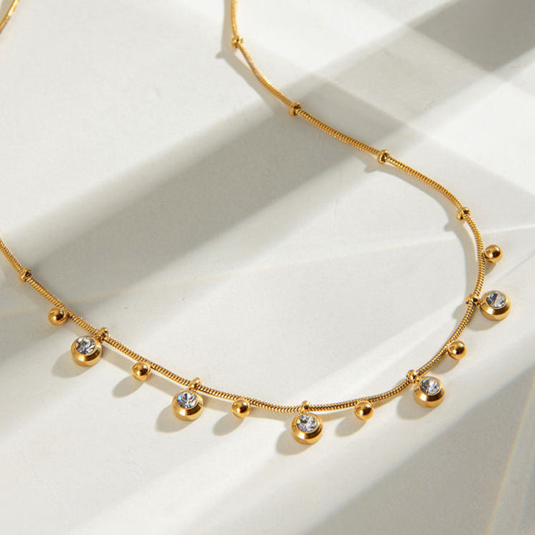 Golden Drops Kette