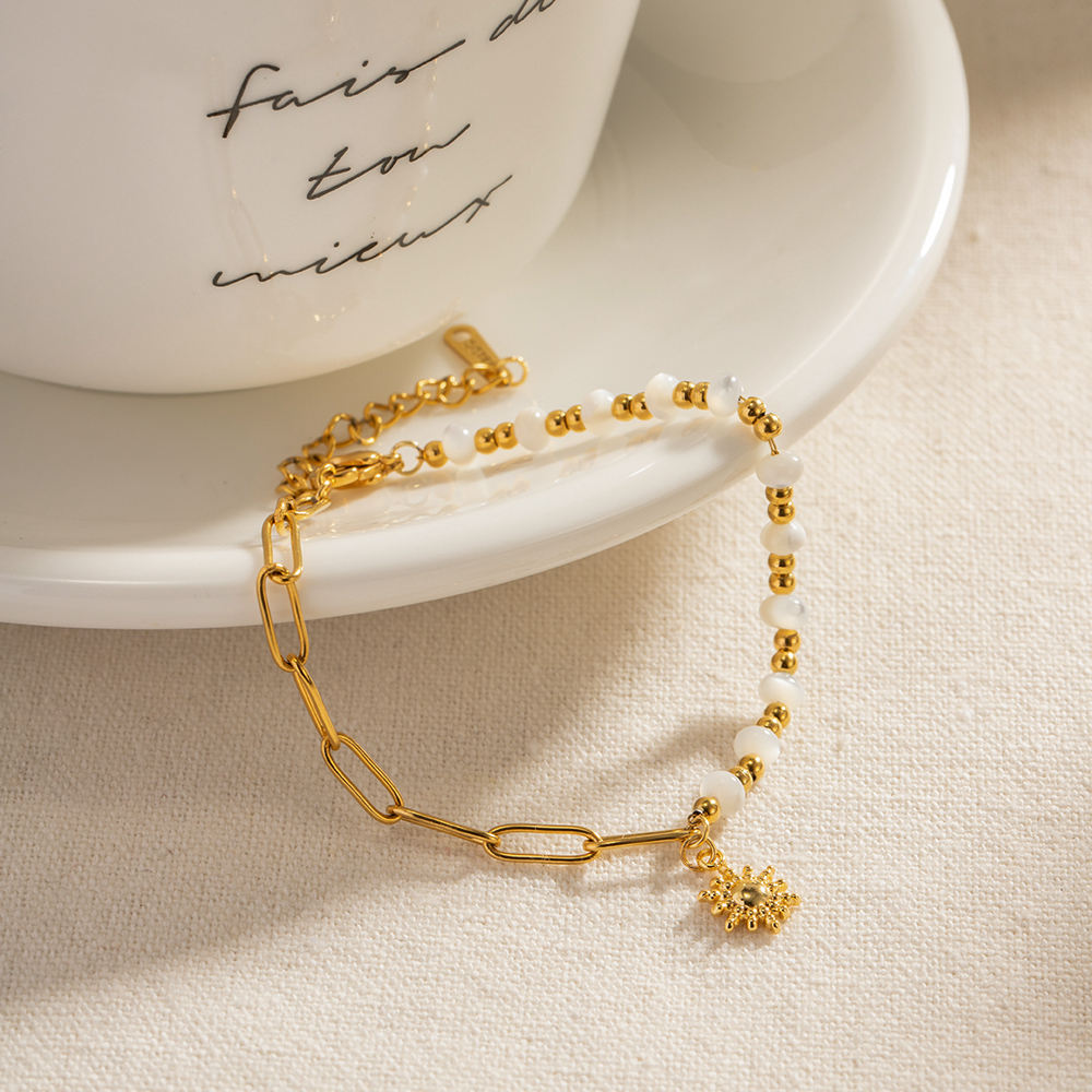 Sunshine Pearl Armband