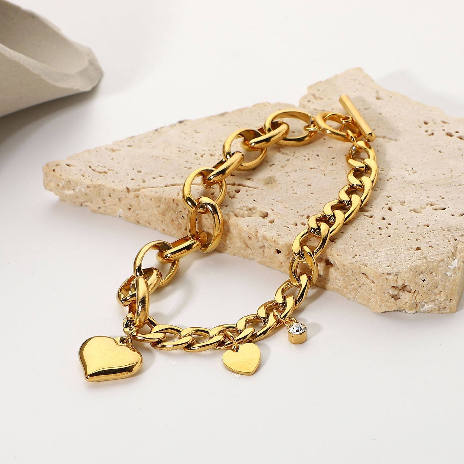 Herz Charm Armband