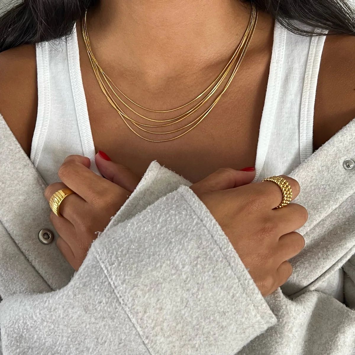 Golden Flow Kette