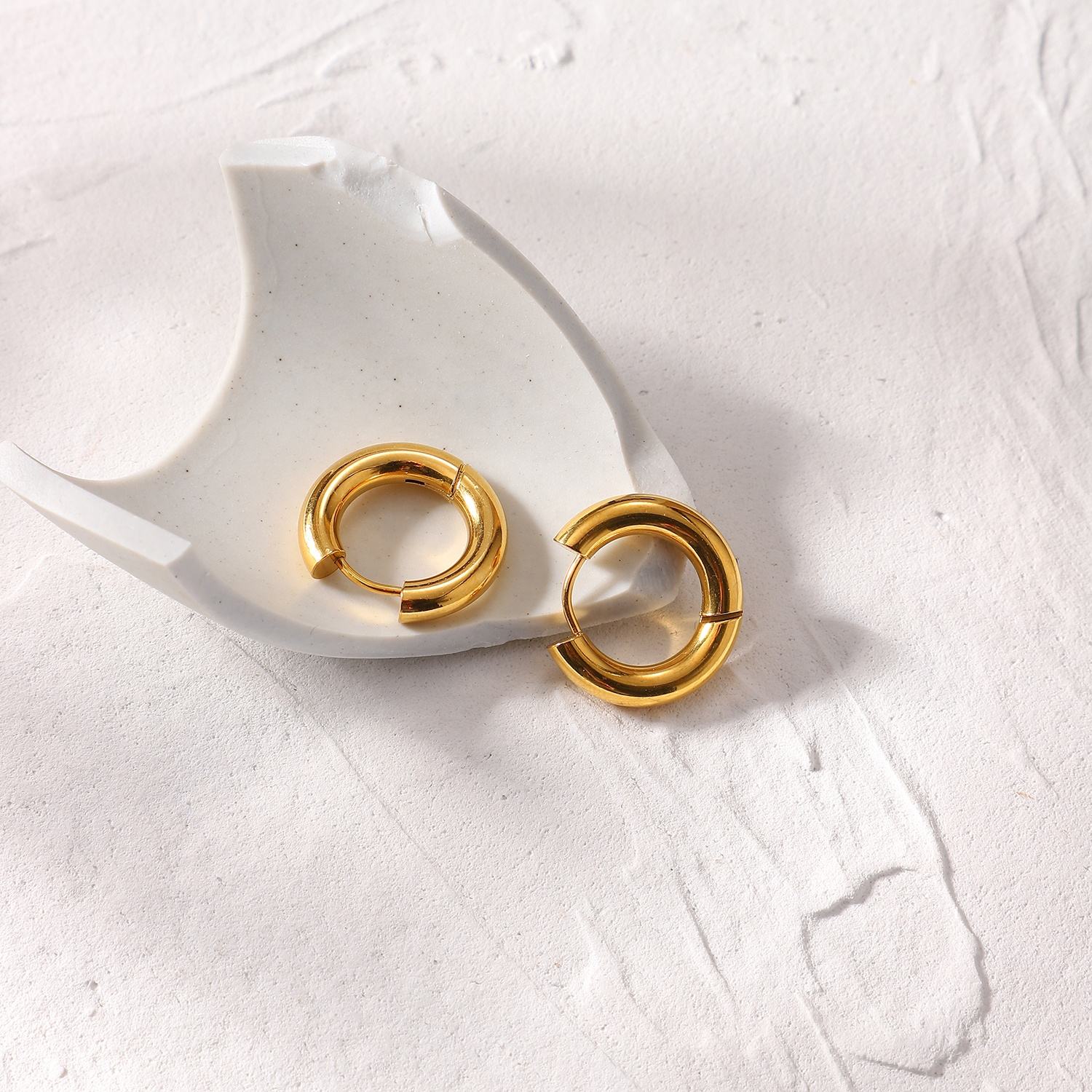 creole earrings product detail shot