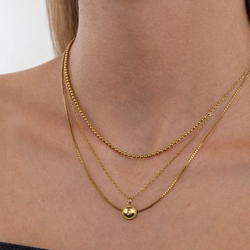 layered grace ketten set zusammen styling