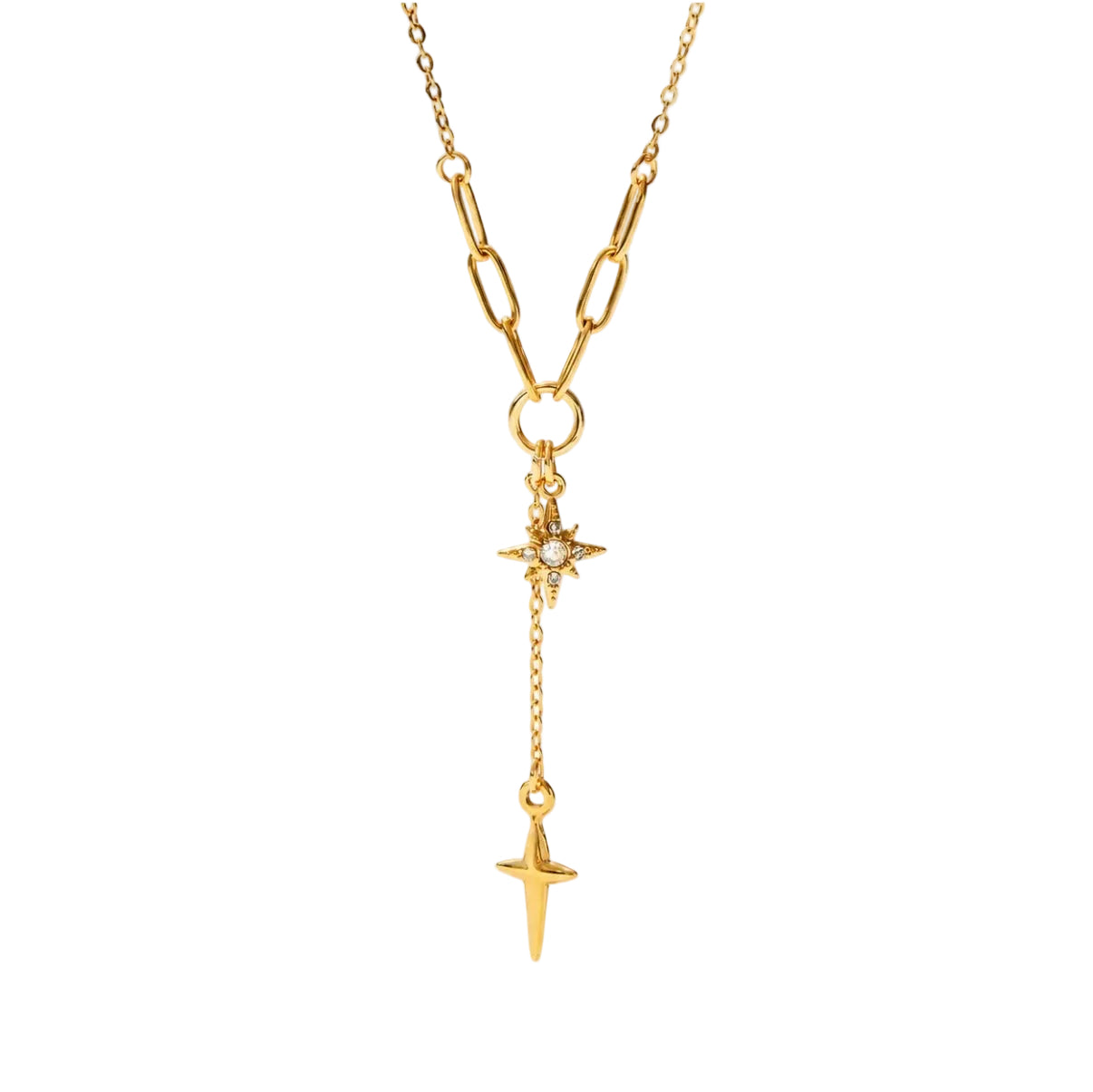 Golden Star Necklace