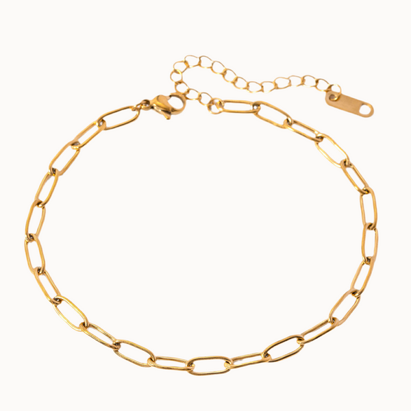 Golden Link Fußkettchen
