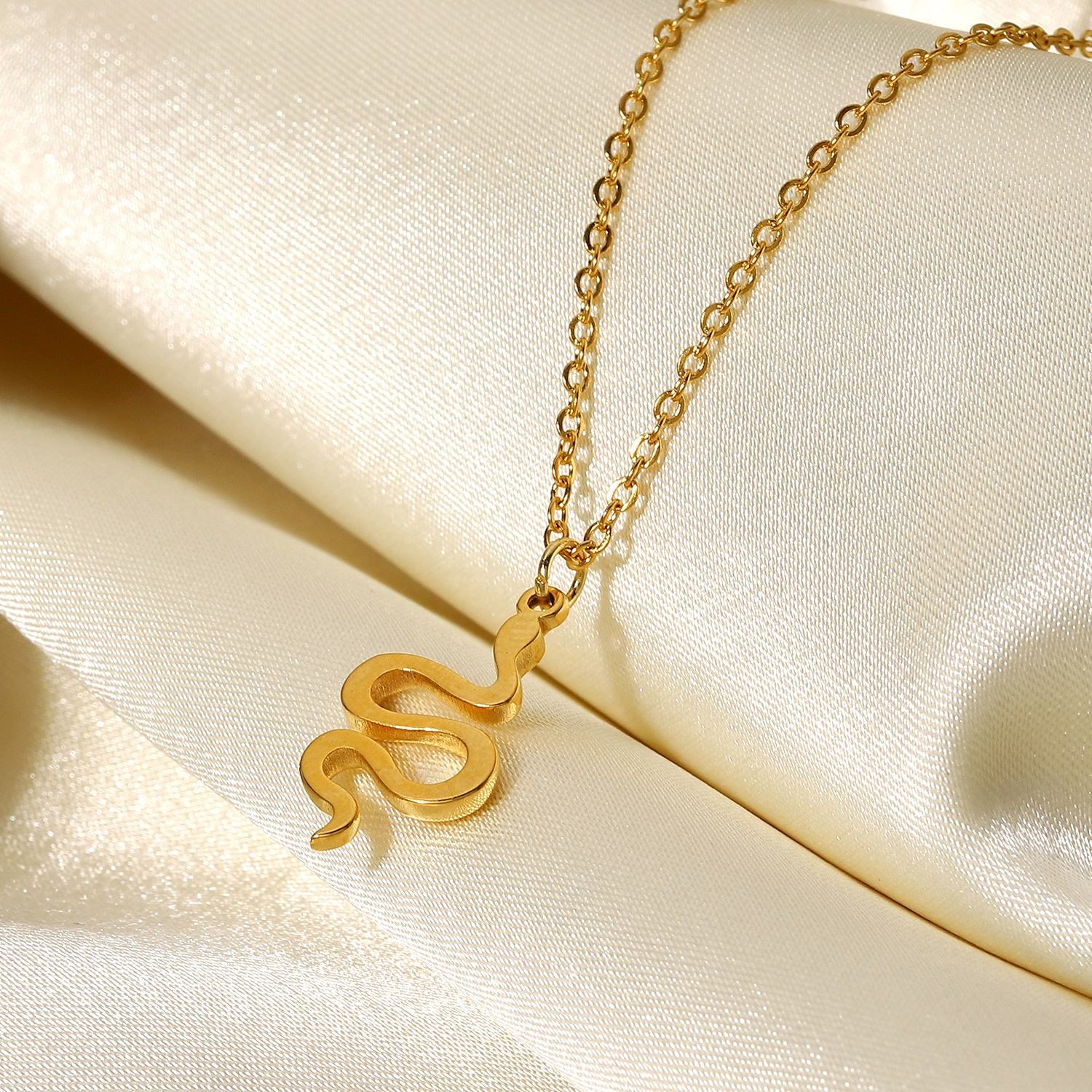 Golden Snake Kette