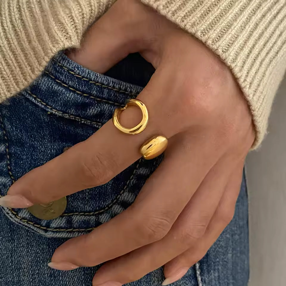 Organic Wave Ring