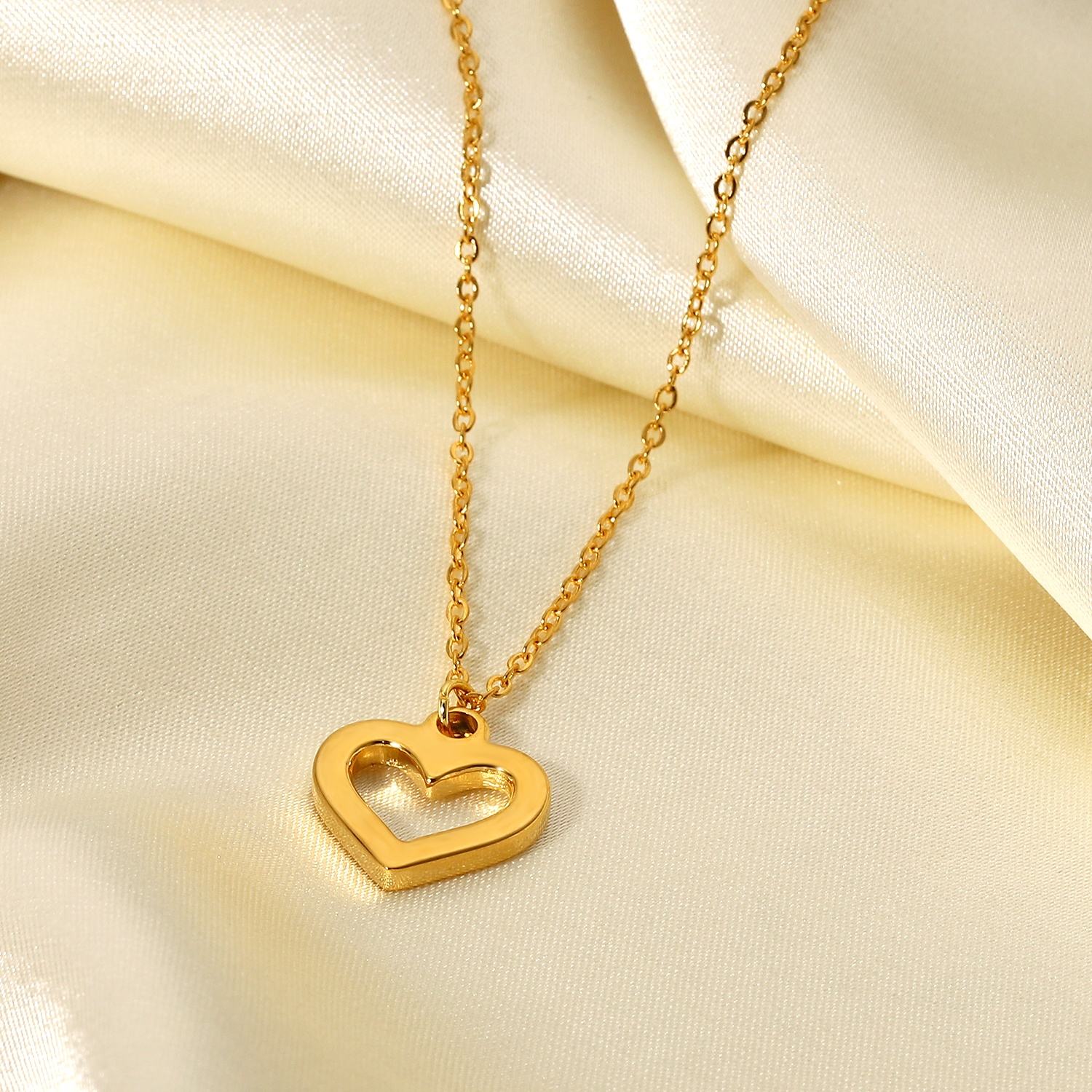Golden Heartbeat Kette
