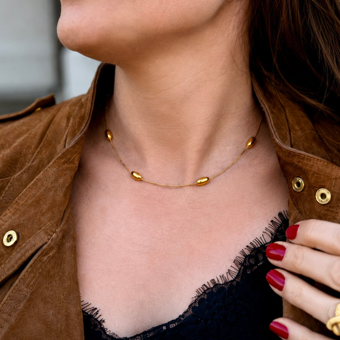 Golden Minimalist Kette