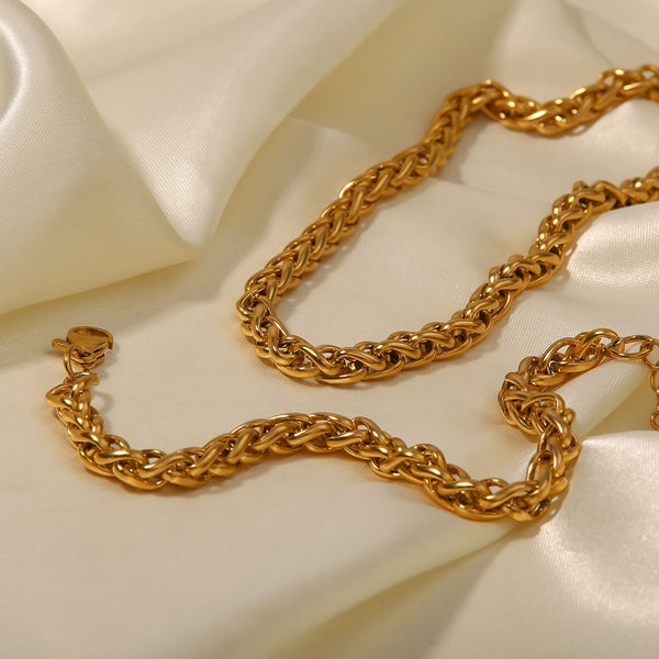 Golden Twist Armband
