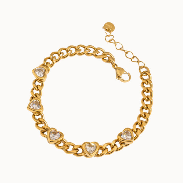 Herzglanz Armband