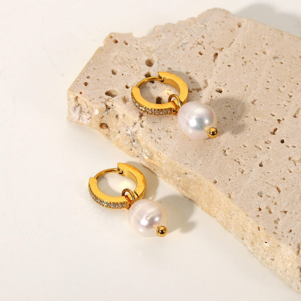 Pearl Elegance Creolen