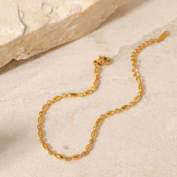 Golden Oval Armband