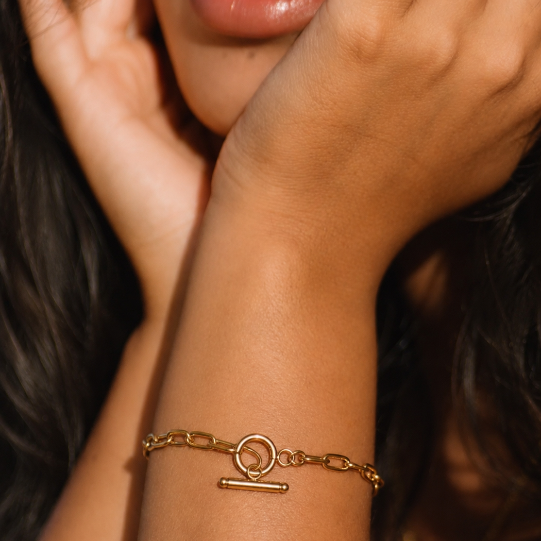 Bold Link Armband