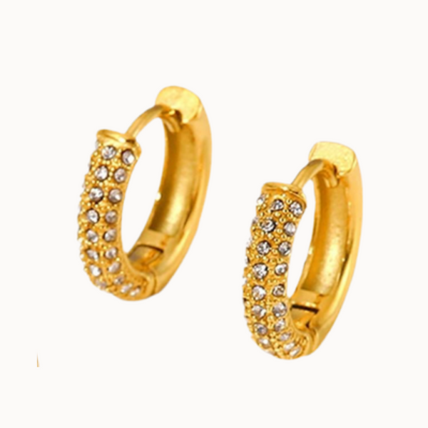Glow Dot Hoops Creolen