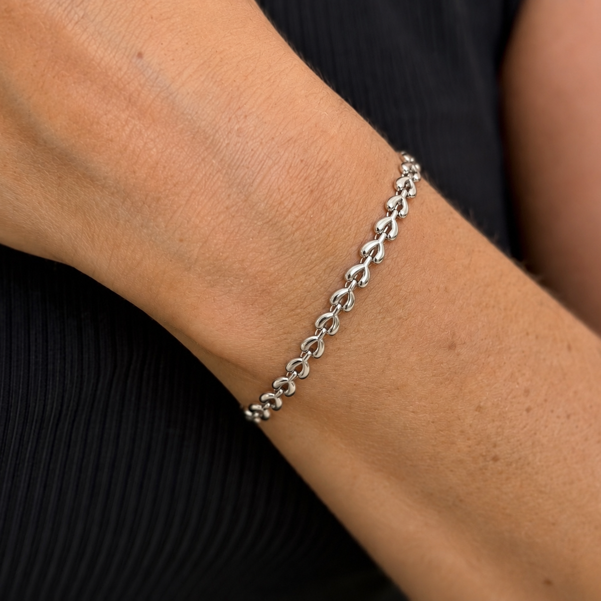 Heart Chain Bracelet